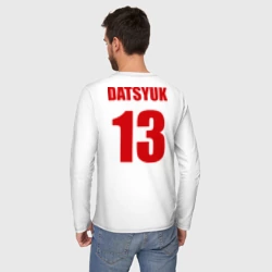 Мужской лонгслив хлопок Detroit Red Wings Pavel Datsyuk - Павел Дацюк - фото 2