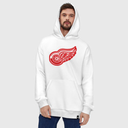 Худи SuperOversize хлопок Detroit Red Wings Pavel Datsyuk - Павел Дацюк - фото 2