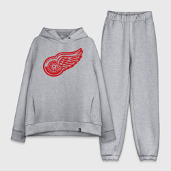 Женский костюм хлопок Oversize Detroit Red Wings Pavel Datsyuk - Павел Дацюк