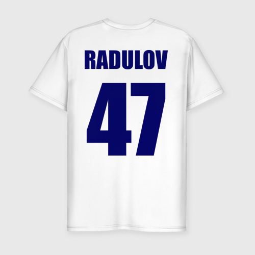 Мужская футболка хлопок Slim Nashville Predators Radulov - Радулов 47 - фото 2