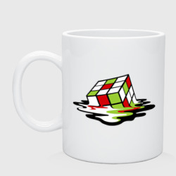 Кружка керамическая Кубик рубика