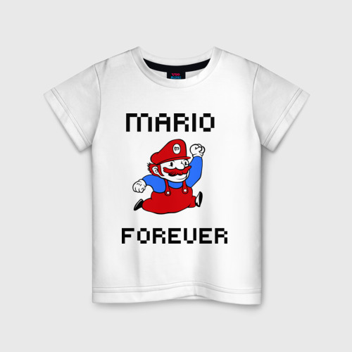 Детская футболка хлопок Mario forever