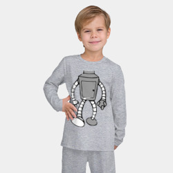 Детская пижама с лонгсливом хлопок Бендэр - фото 2
