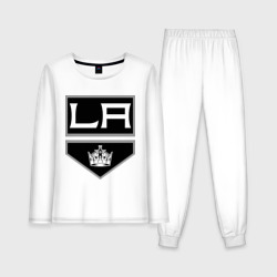 Женская пижама с лонгсливом хлопок Los Angeles Kings - Лос Анджелес