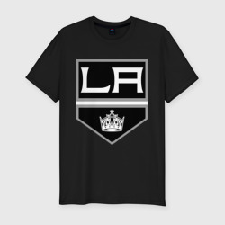 Мужская футболка хлопок Slim Los Angeles Kings - Лос Анджелес