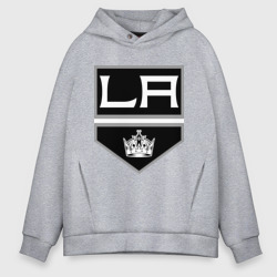 Мужское худи Oversize хлопок Los Angeles Kings - Лос Анджелес