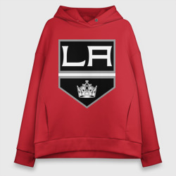 Женское худи Oversize хлопок Los Angeles Kings - Лос Анджелес