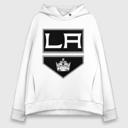 Женское худи Oversize хлопок Los Angeles Kings - Лос Анджелес