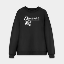 Мужской свитшот oversize без начеса хлопок Gimbarr: колумбийский стиль