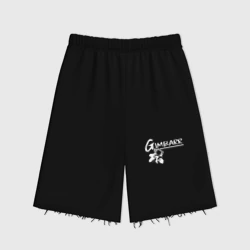 Женские шорты oversize футер хлопок Gimbarr: колумбийский стиль