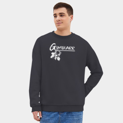 Мужской свитшот oversize без начеса хлопок Gimbarr: колумбийский стиль - фото 2