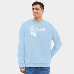 Мужской свитшот oversize без начеса хлопок Gimbarr: колумбийский стиль - фото 2