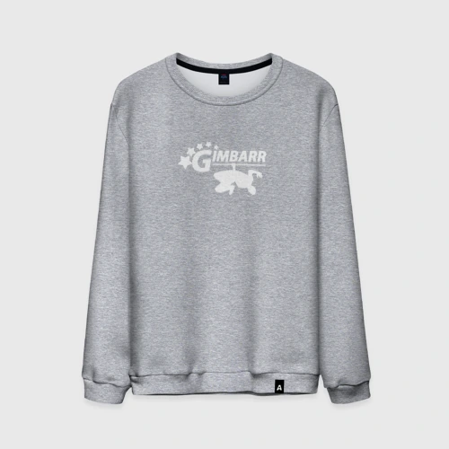 Мужской свитшот хлопок Gimbarr white