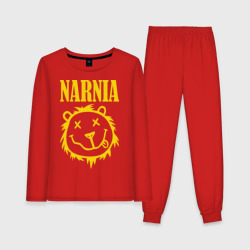 Женская пижама с лонгсливом хлопок Narnia