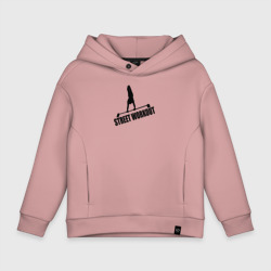 Детское худи Oversize хлопок Street workout s black