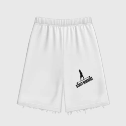 Женские шорты oversize футер хлопок Street workout s black