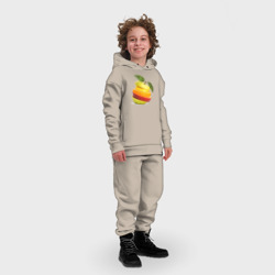 Детский костюм хлопок Oversize мега яблоко - фото 2