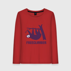 Женский лонгслив хлопок Freeclimber