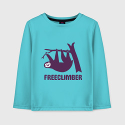 Детский лонгслив хлопок Freeclimber