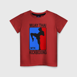 Детская футболка хлопок Muay Thai Kickboxing