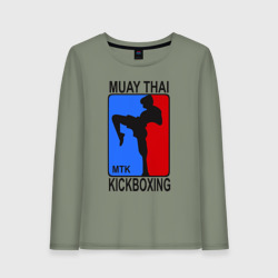 Женский лонгслив хлопок Muay Thai Kickboxing