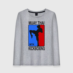 Женский лонгслив хлопок Muay Thai Kickboxing