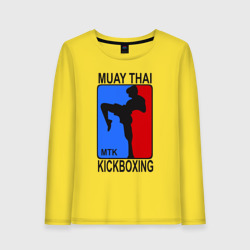 Женский лонгслив хлопок Muay Thai Kickboxing