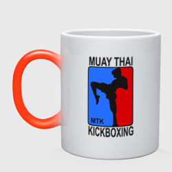 Кружка хамелеон Muay Thai Kickboxing