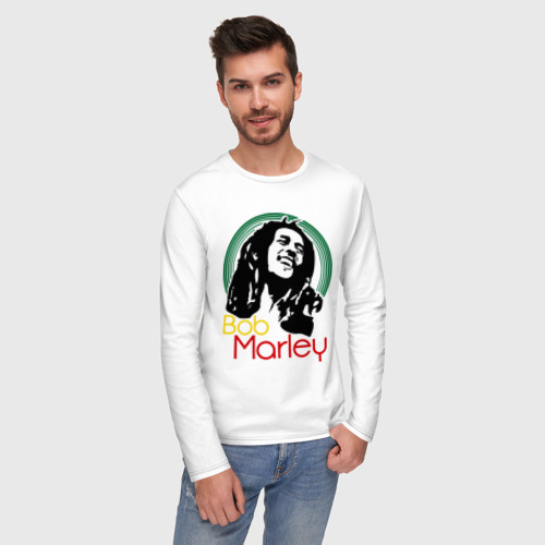 Мужской лонгслив хлопок Saint Bob Marley - фото 3