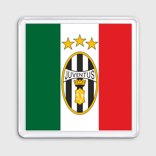 Магнит 55*55 Juventus fc