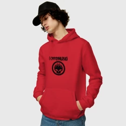 Мужская толстовка хлопок The Offspring classic logo - фото 2