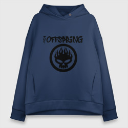 The Offspring classic logo – Женское худи Oversize хлопок с принтом купить со скидкой в -20%