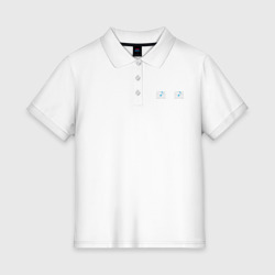 Женское поло хлопок Си-си, ноты