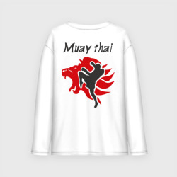 Женский лонгслив oversize хлопок Muay thai