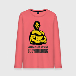 Мужской лонгслив хлопок Arnold bodybuilding