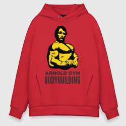 Мужское худи Oversize хлопок Arnold bodybuilding