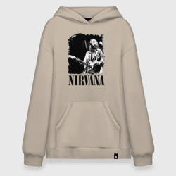 Худи SuperOversize хлопок nirvana kurt cobain