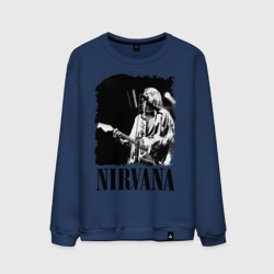 Мужской свитшот хлопок nirvana kurt cobain