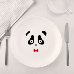 Набор: тарелка + кружка Панда (мужская) - фото 2