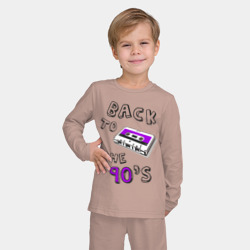 Детская пижама с лонгсливом хлопок Back to the 90-s - фото 2