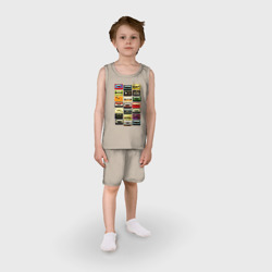 Детская пижама с шортами хлопок Сборка кассет - фото 2