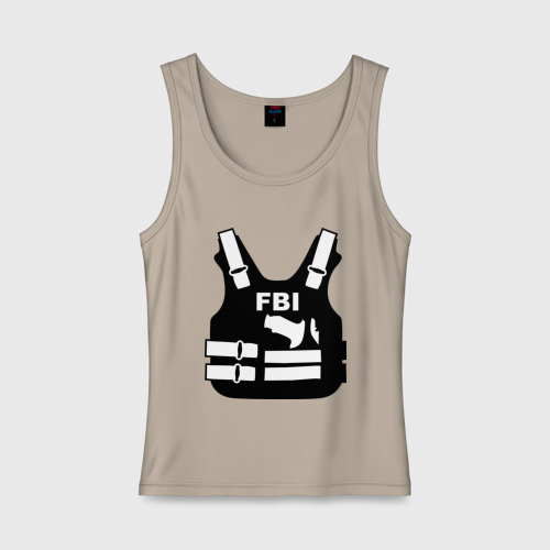 Женская майка хлопок FBI (униформа)