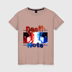 Женская футболка хлопок L. Death Note