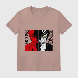 Мужская футболка хлопок Horse King Ичиго