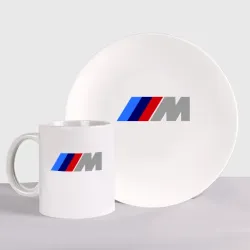 Набор: тарелка + кружка BMW M