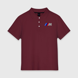 Женское поло хлопок BMW M