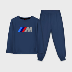 Детская пижама с лонгсливом хлопок BMW M