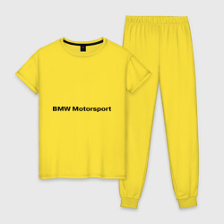 Женская пижама хлопок BMW motor