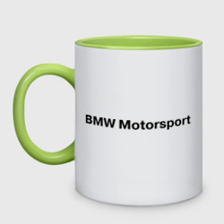 Кружка двухцветная BMW motor