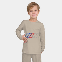 Детская пижама с лонгсливом хлопок BMW Motor Contur - фото 2